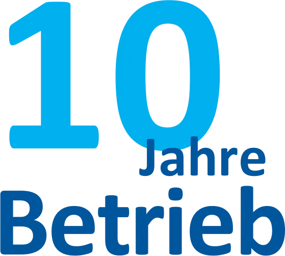 10 Jahre Betrieb